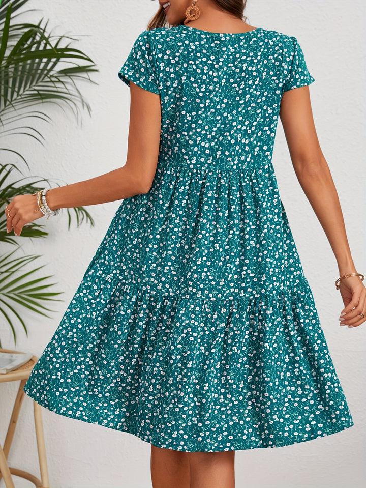 Amelie | Floral Midi Dress