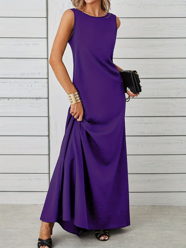 Aveline | Sleeveless Flow Maxi Dress
