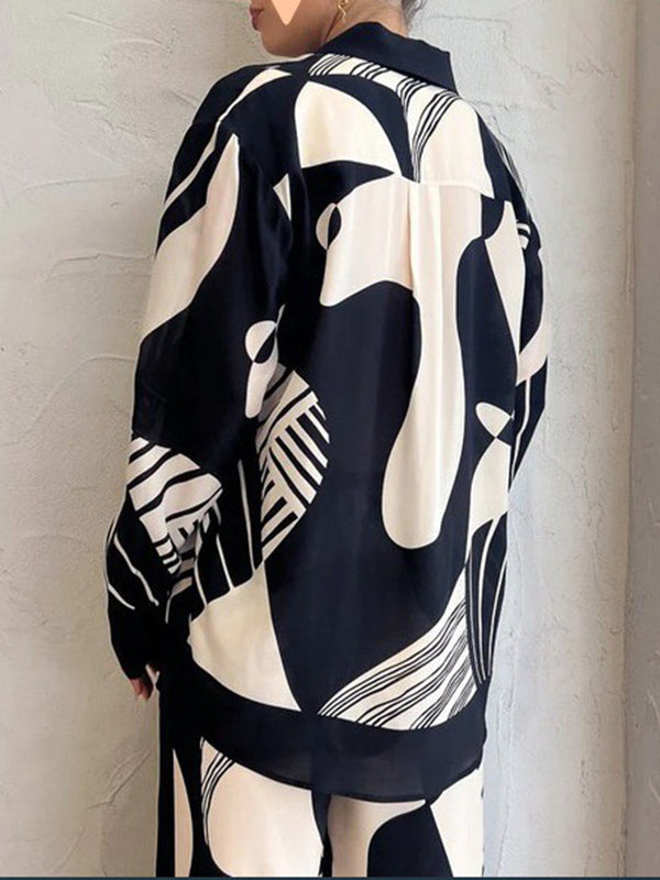 Elle | Printed Two-Piece Set