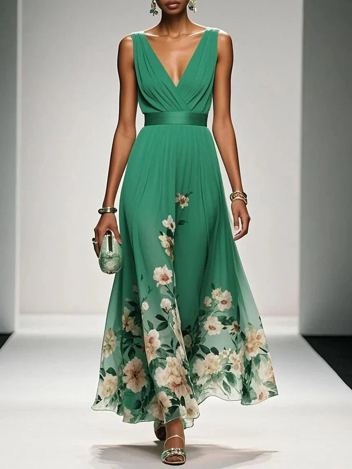 Elara | Robe Maxi Florale