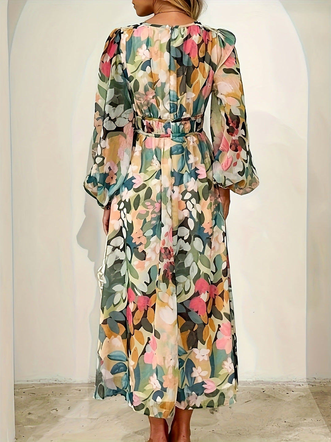 Mira | Floral Midi Dress