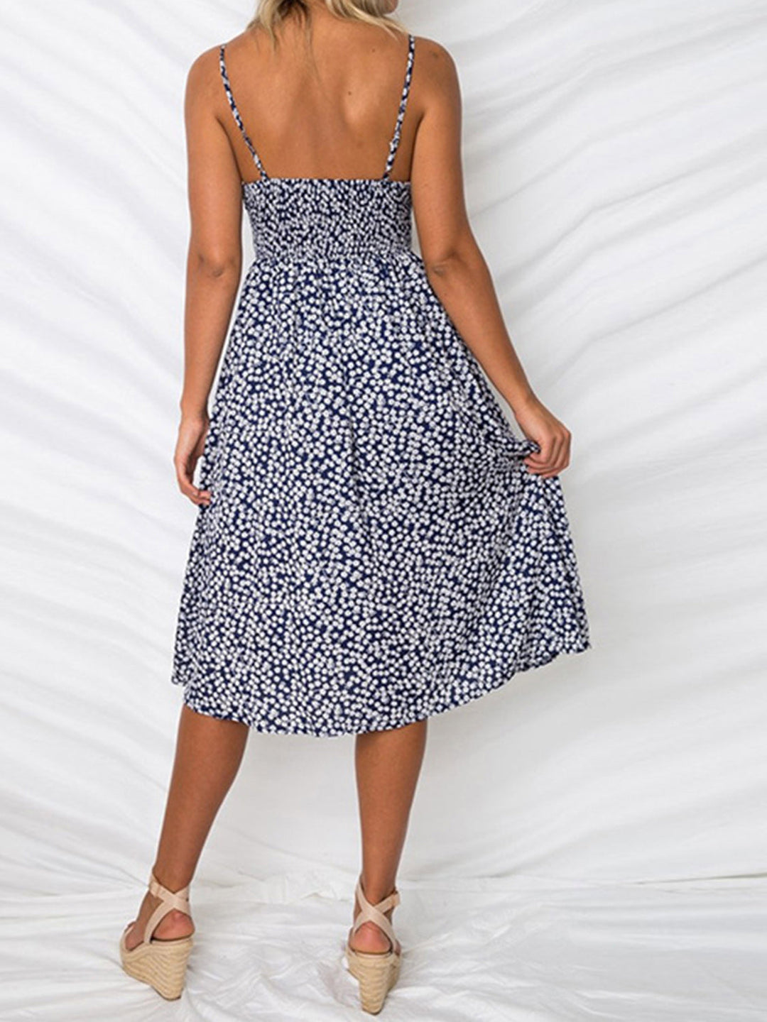 Mira | Sweetheart Cutout Midi Dress