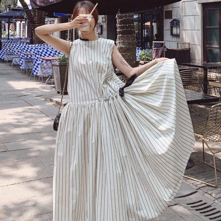 Serelune | Striped Maxi Dress