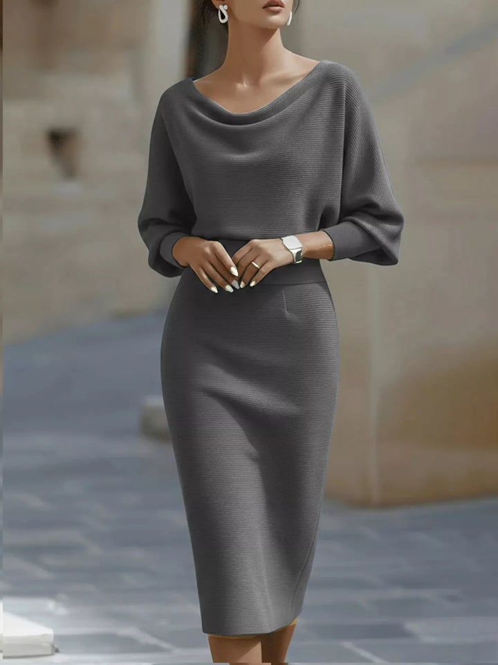 Senna | Knit Midi Dress