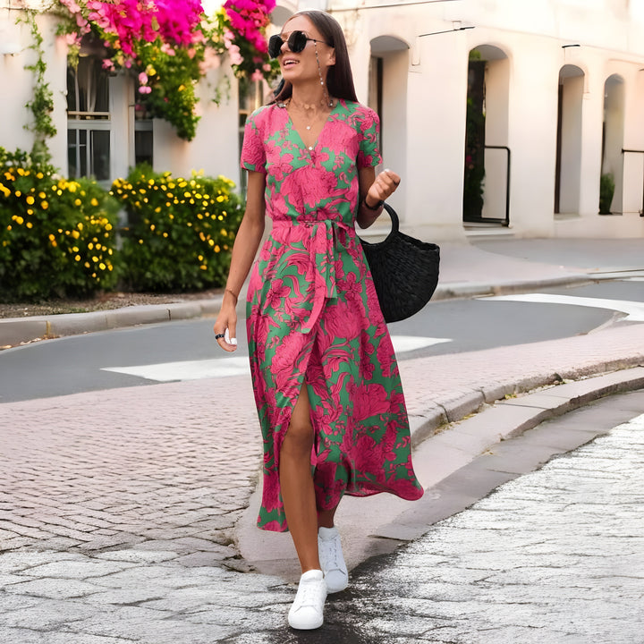 Serene | Wrap Midi Dress