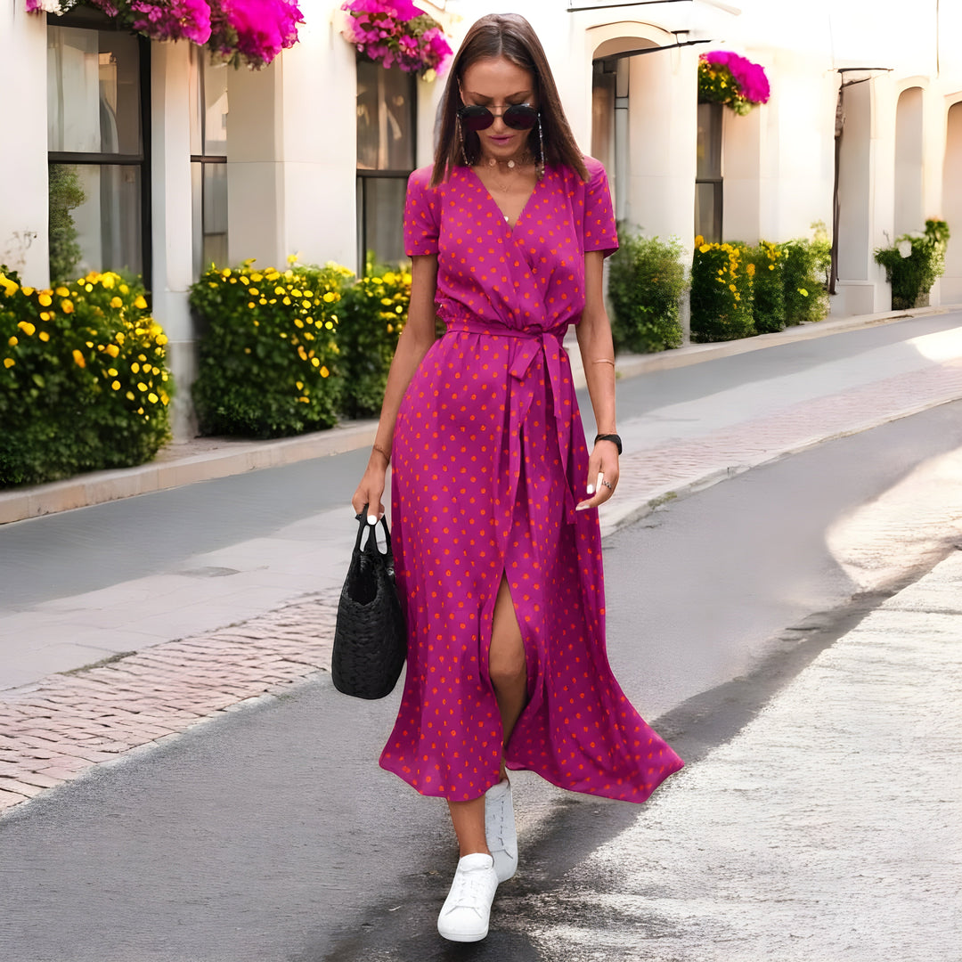Serene | Wrap Midi Dress