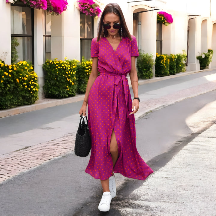 Serene | Wrap Midi Dress