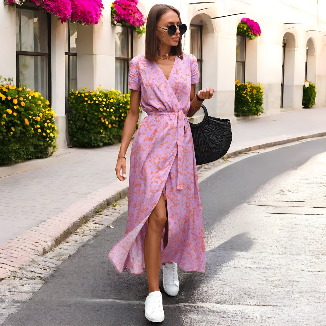 Serene | Wrap Midi Dress
