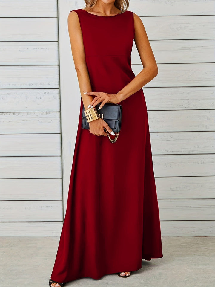 Aveline | Sleeveless Flow Maxi Dress