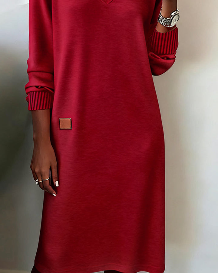 Sirella | V Neck Midi Dress