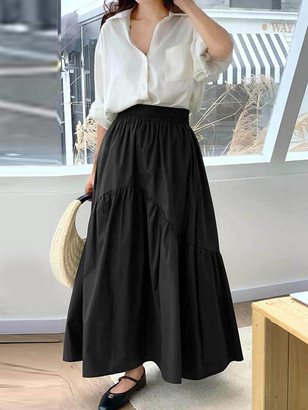Mirel | Pleated Midi Skirt