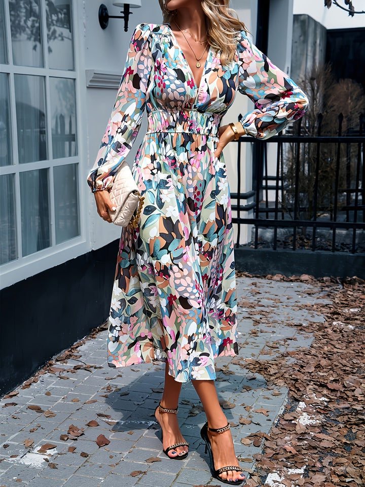 Mira | Floral Midi Dress