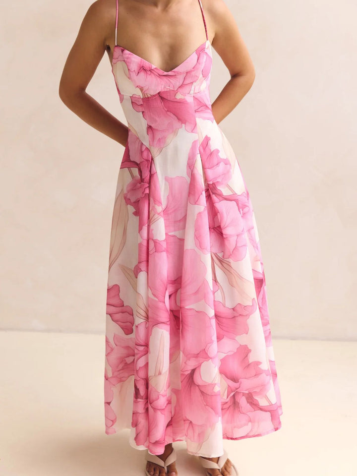 Roséa | Floral Midi Dress