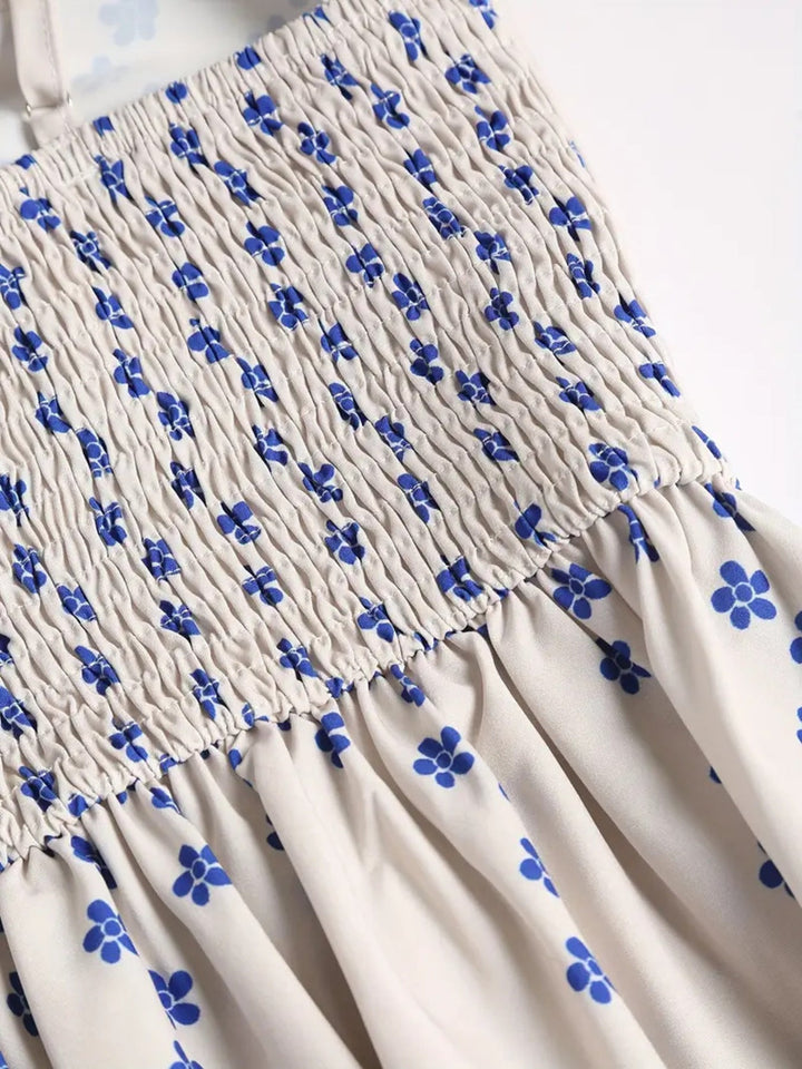 Maréa | Coastal Print Midi Dress