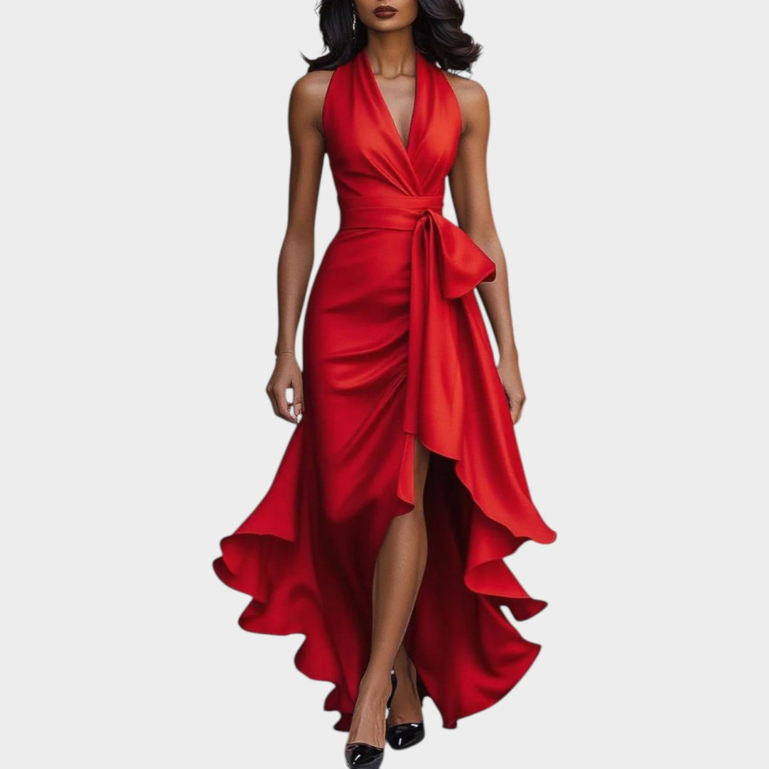 Avelora | Halter Wrap Gown