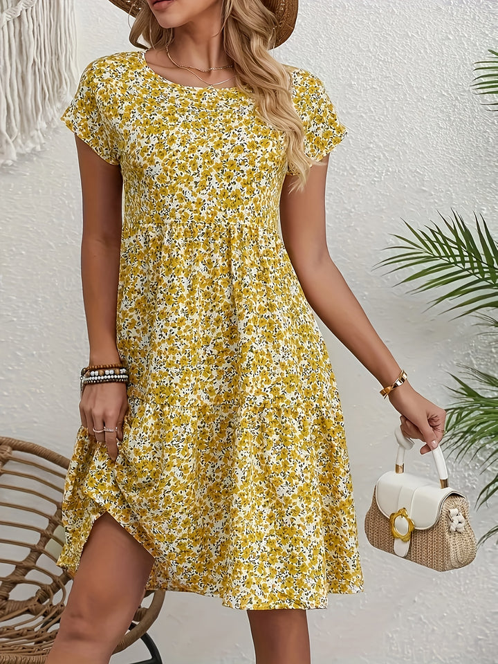 Amelie | Floral Midi Dress