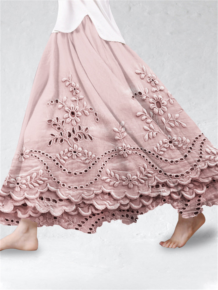 Maelisa | Boho Maxi Skirt