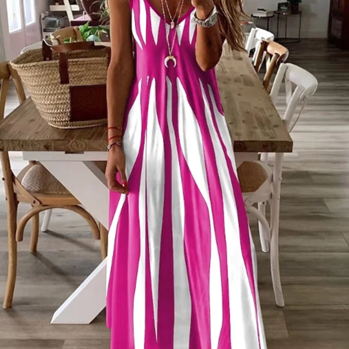 Miala | Striped Maxi Dress