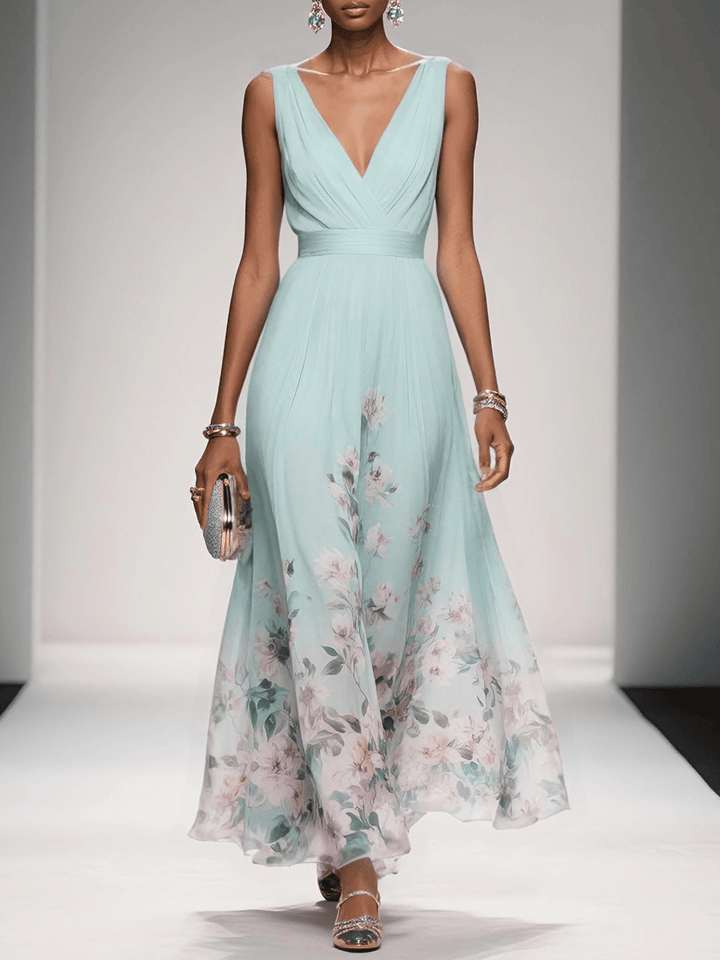 Elara | Robe Maxi Florale