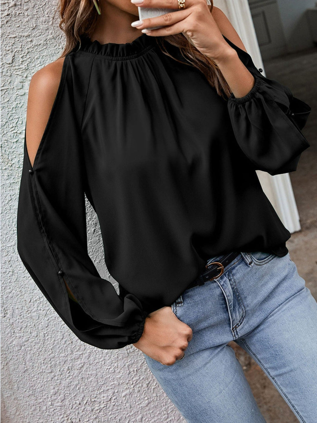 Marielle | Cold-Shoulder Blouse