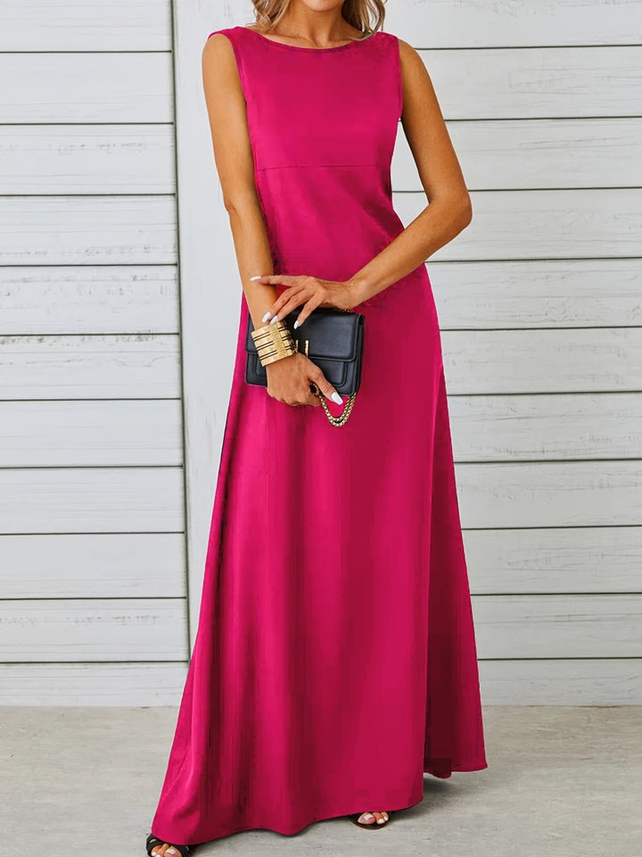 Aveline | Sleeveless Flow Maxi Dress