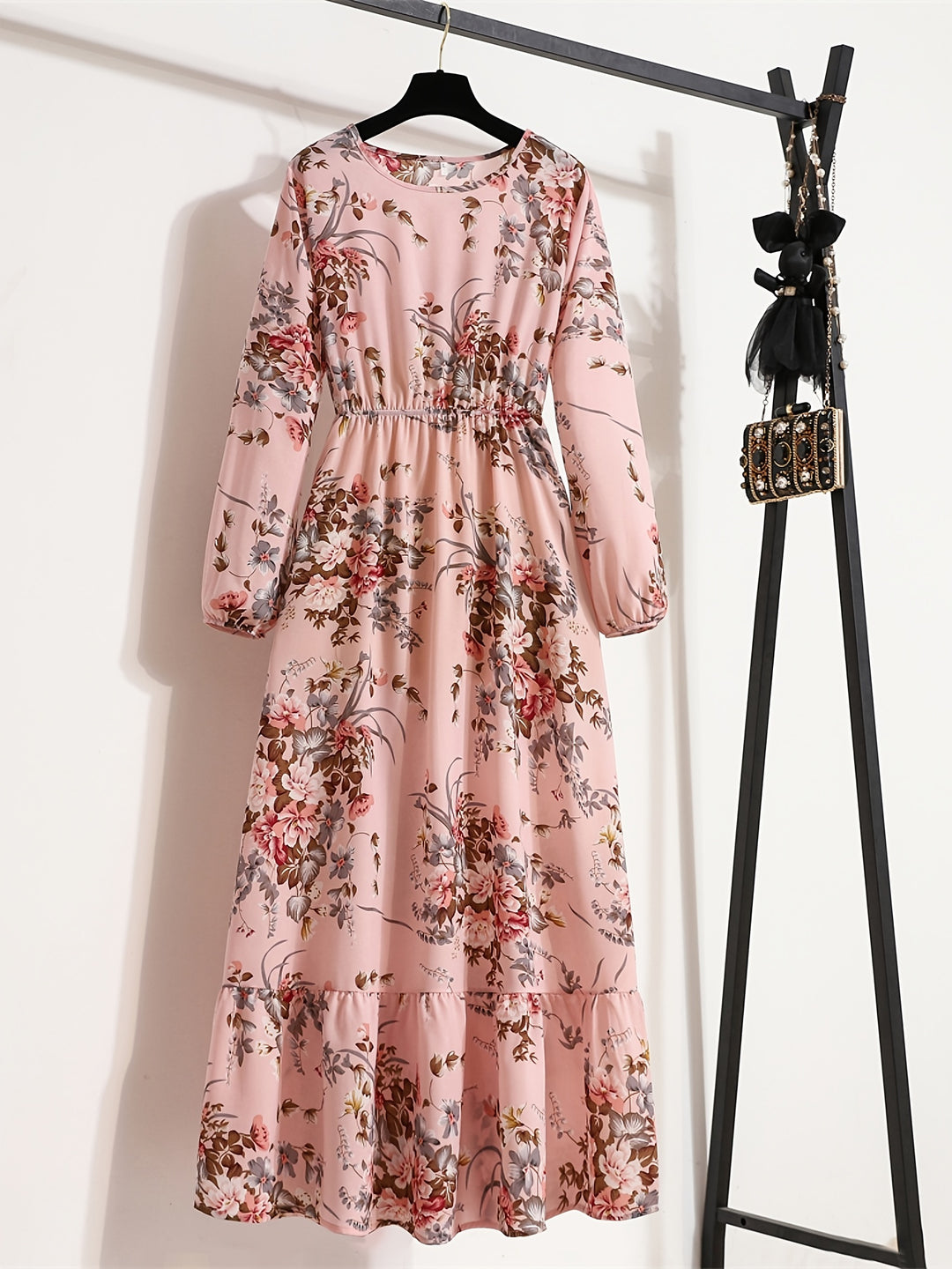 Lore | Floral A-Line Maxi Dress