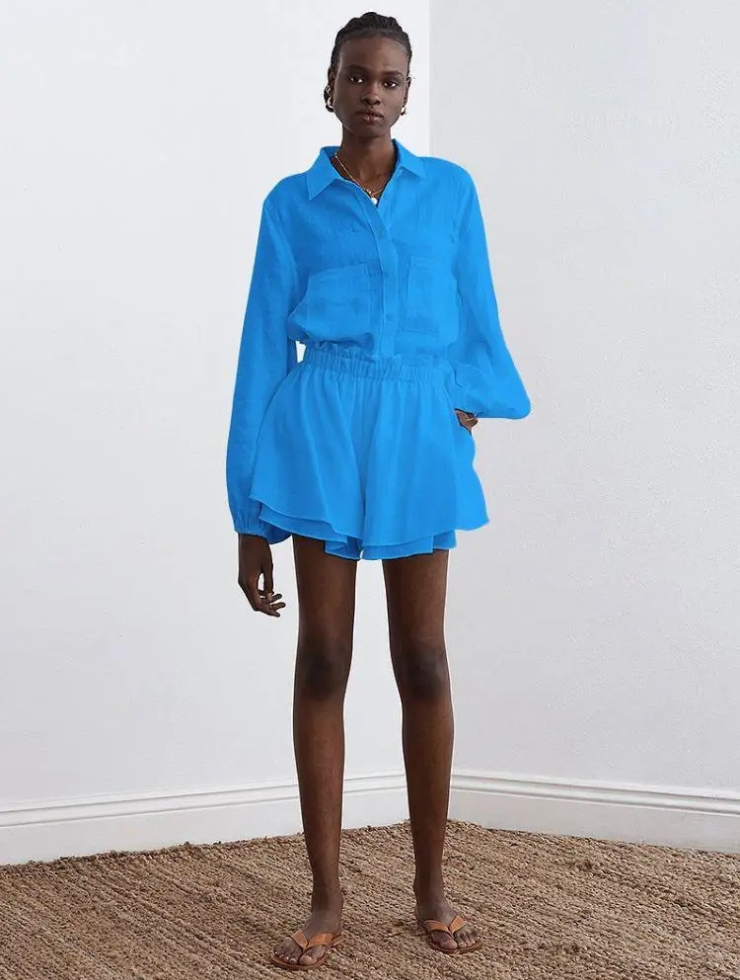 Brunelle | Shirt & Shorts Set