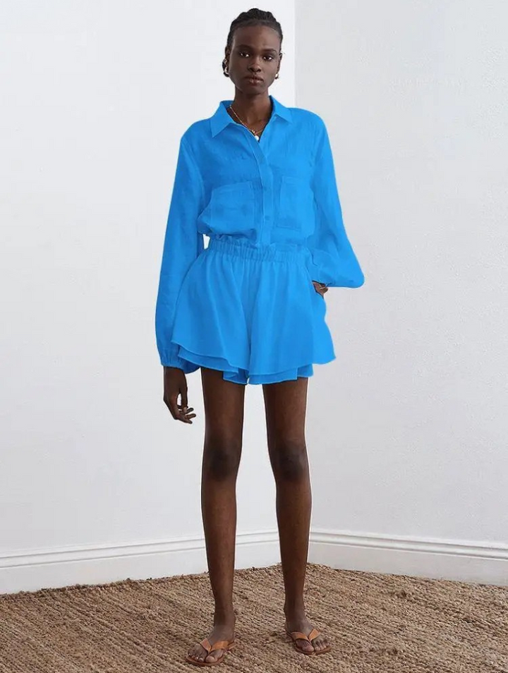 Brunelle | Shirt & Shorts Set