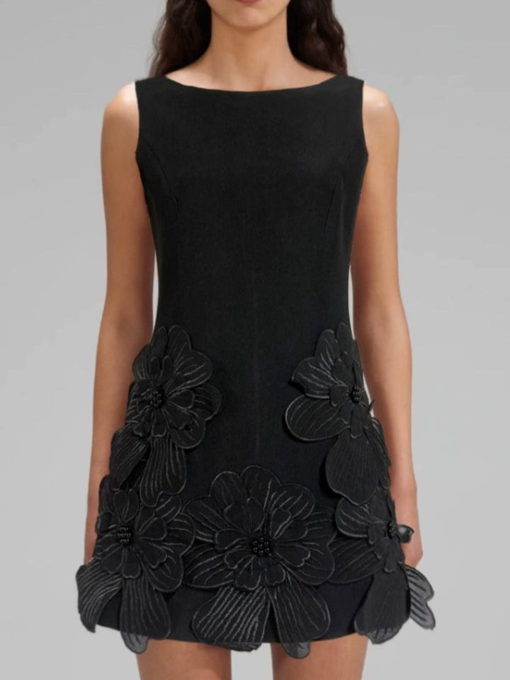 Floréa | Appliqué Detail Mini Dress