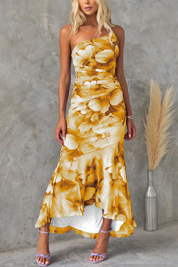 Seraphina | One Shoulder Maxi Dress