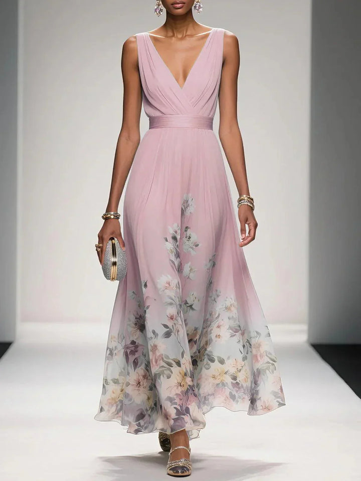 Elara | Robe Maxi Florale