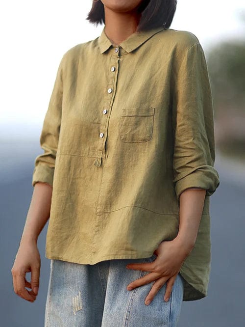 Orivelle | Button Blouse
