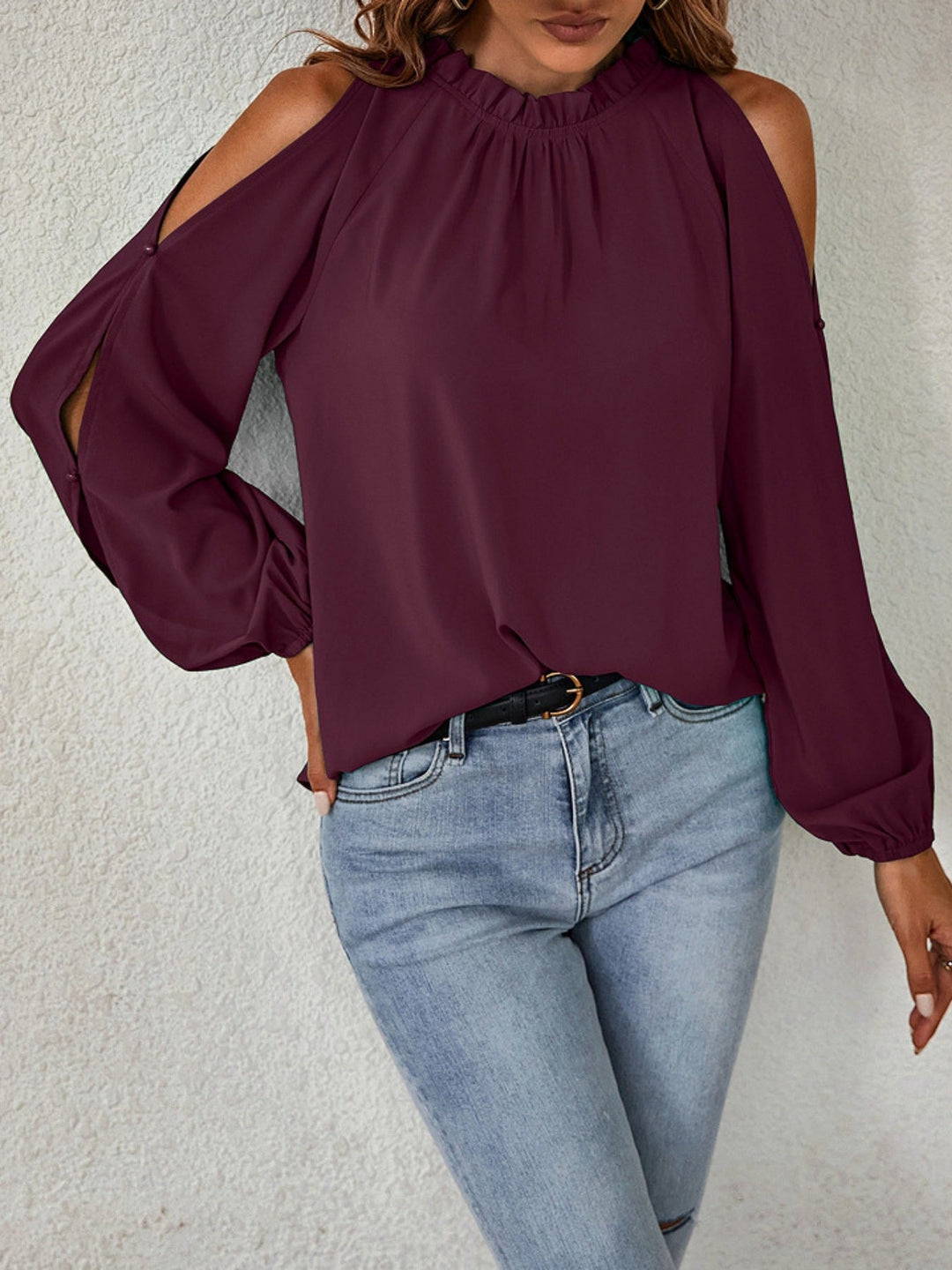 Virelle | Cold Shoulder Blouse