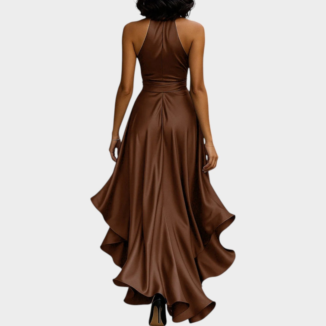 Avelora | Halter Wrap Gown
