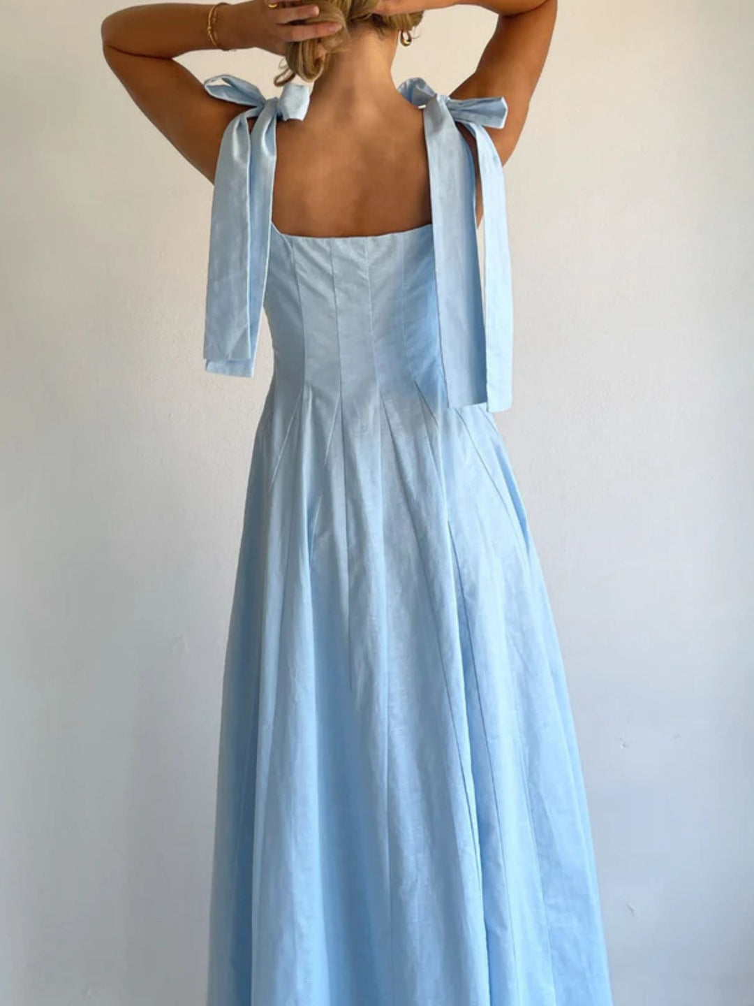 Charlotte | Gradient Tie Shoulder Maxi Dress