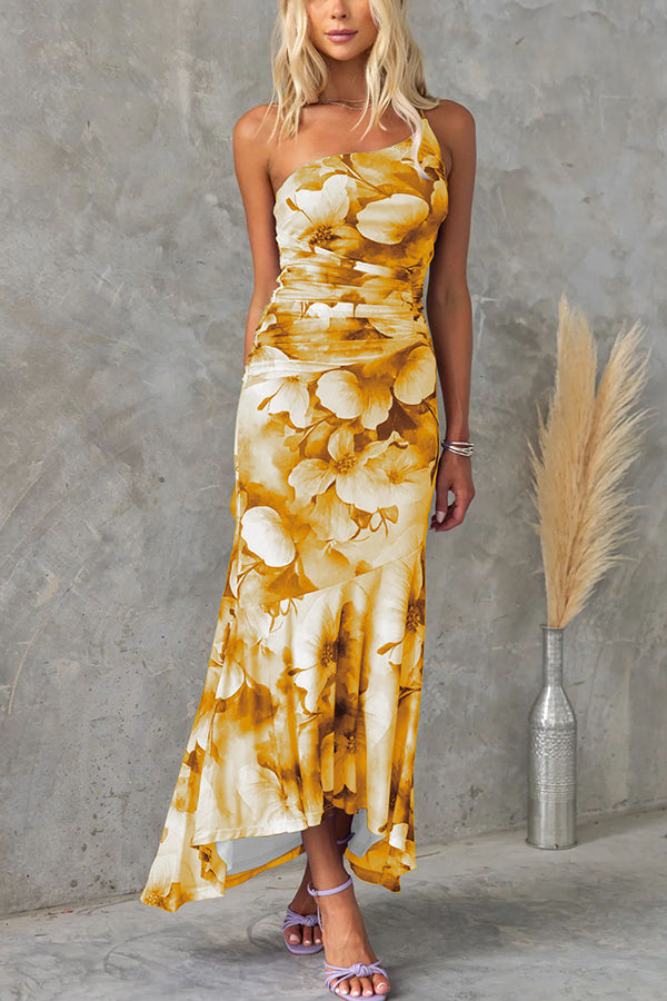 Seraphina | One Shoulder Maxi Dress