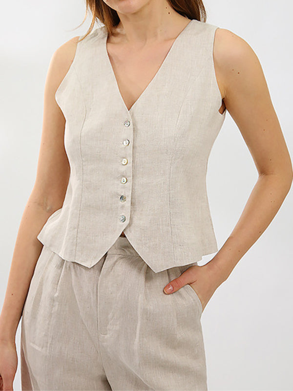 Alina | Linen Two-Piece Set