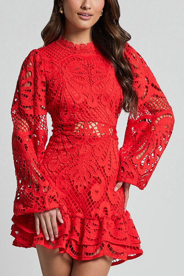 Natalie | Lace Mini Dress