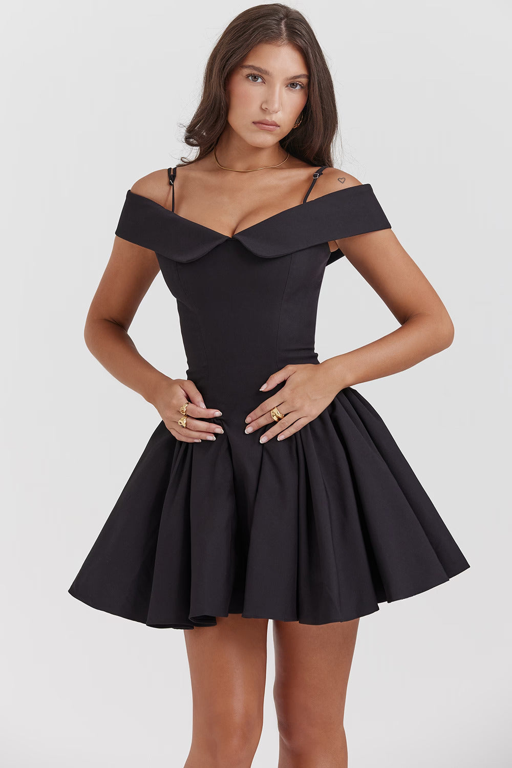 Malou | Off-Shoulder Mini Dress
