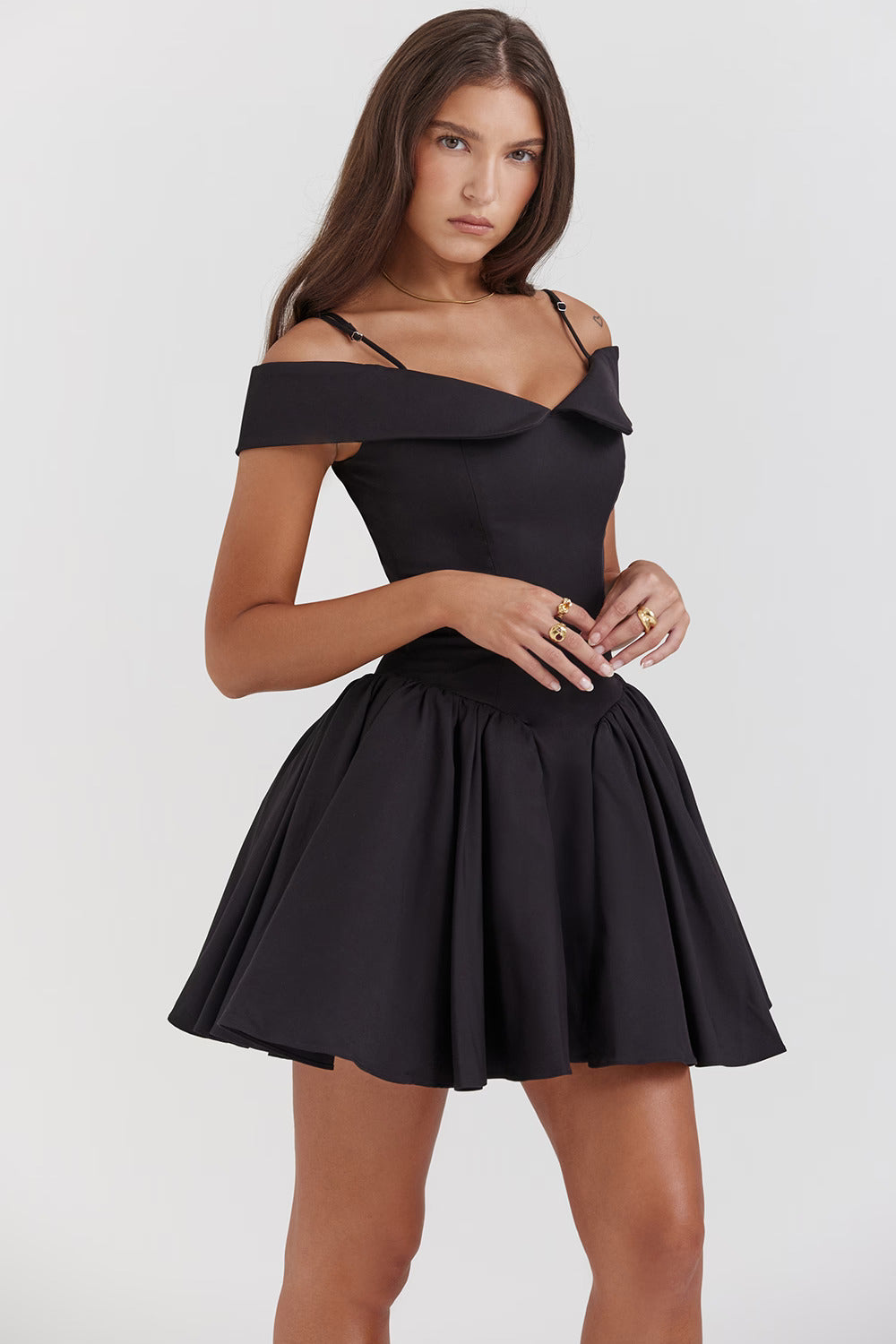Malou | Off-Shoulder Mini Dress
