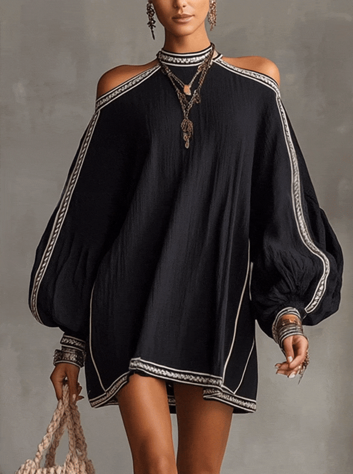 Zoréa | Cold Shoulder Mini Dress