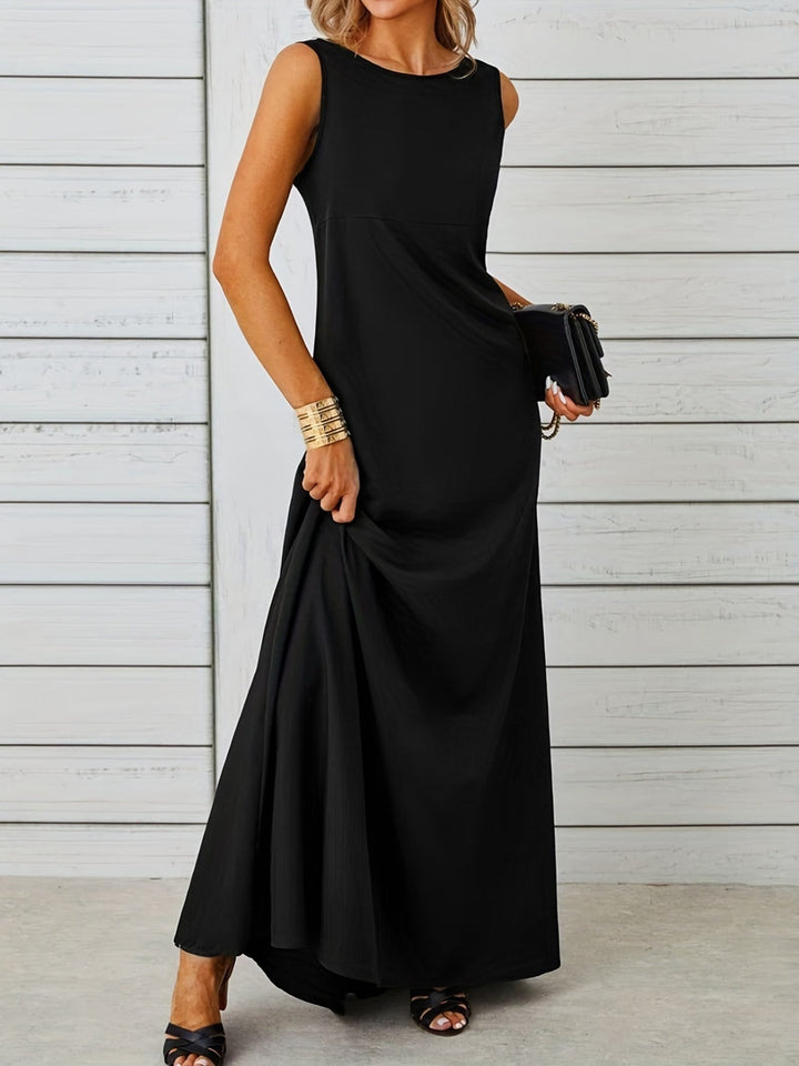 Aveline | Sleeveless Flow Maxi Dress