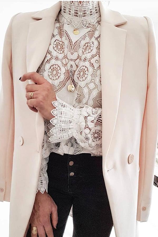 Elyra | Romantic Lace Blouse