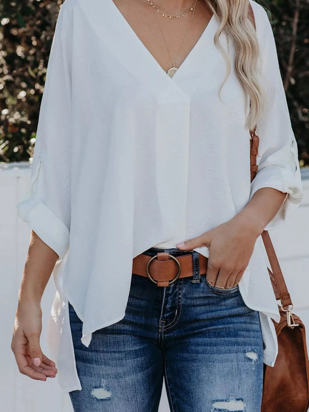 Elire | V-Neck Blouse