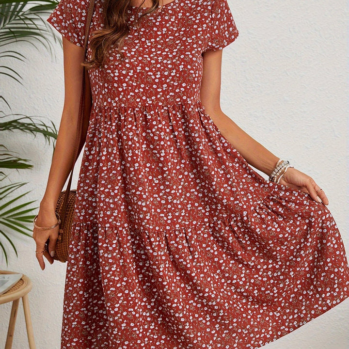 Amelie | Floral Midi Dress