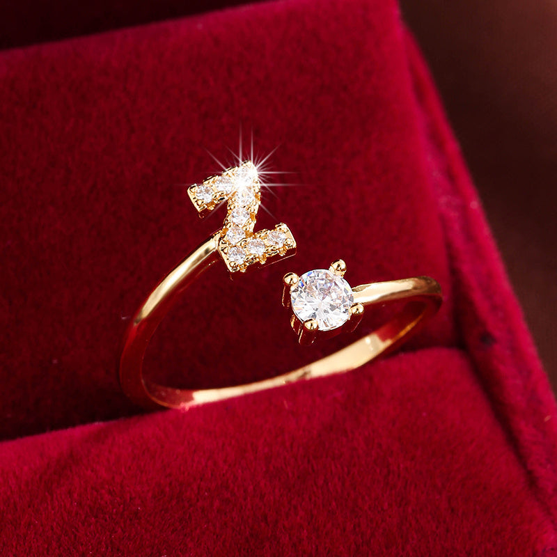 Avery | Initial Ring