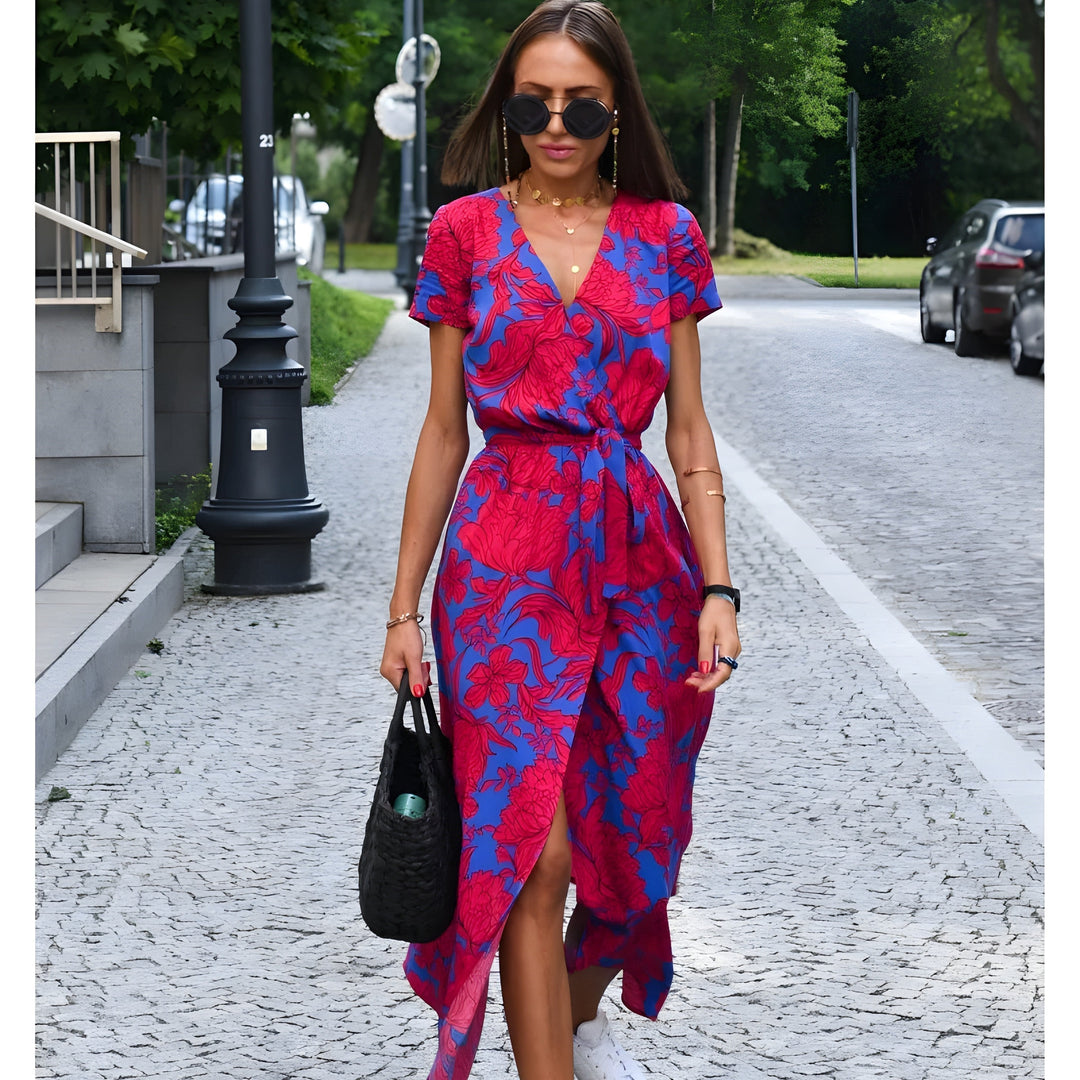 Serene | Wrap Midi Dress