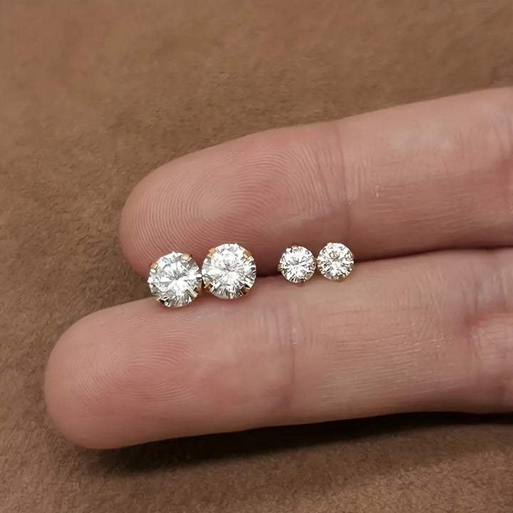 Clara | Twisted Zircon Earrings