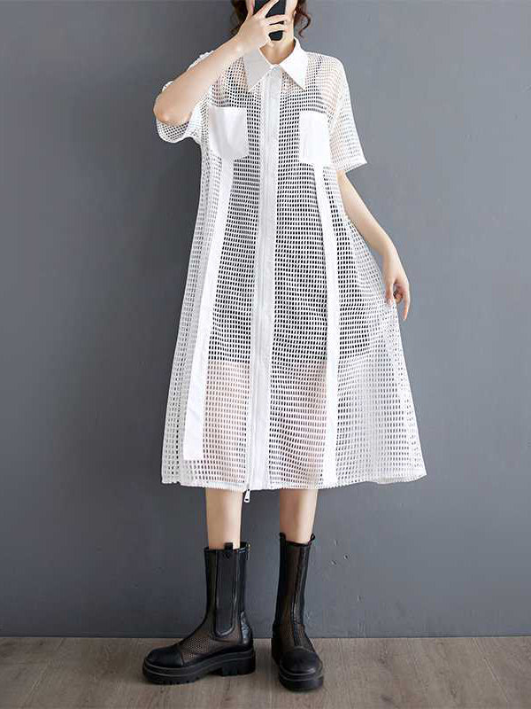 Caelis | Cotton Shirt Dress