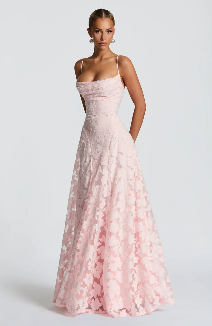 Avelira | Draped Maxi Dress